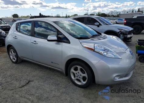 2014 Nissan Leaf S from USA, damaged, VIN 1N4AZ0CP9EC338205